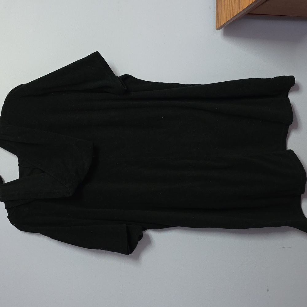 Swimsuits For All‎ Black Swim Coverup Full Zip And Hood - Picture 4 of 7